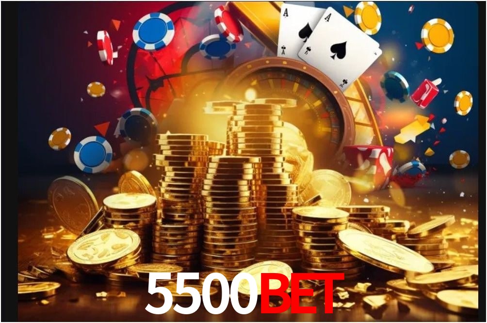 Interface do App 5500Bet