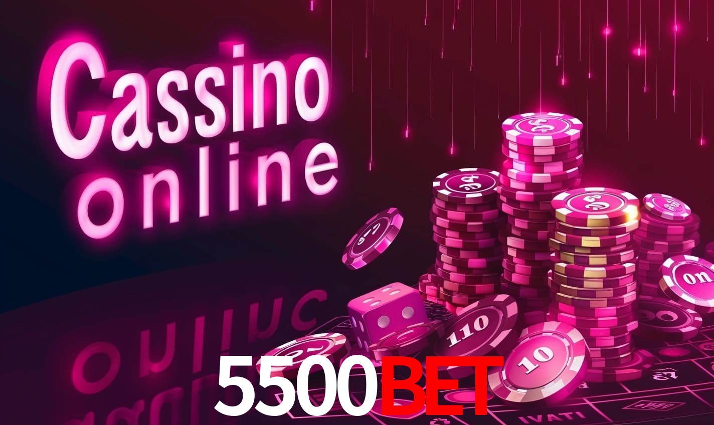 Interface do App 5500Bet