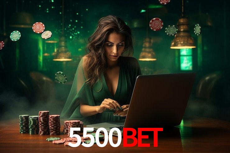 Interface do App 5500Bet